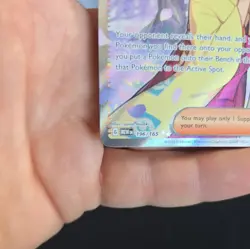 Pokemon - Erika's Invitation - 196/165 - Scarlet & Violet: 151 - Full Art Card - Image 5