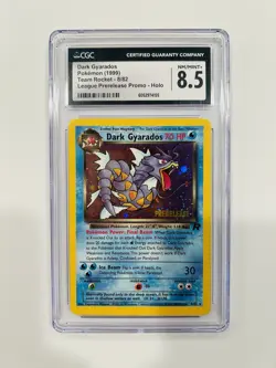 CGC 8.5 Dark Gyarados Pokemon Team Rocket (1999) Prerelease Promo - Image 1