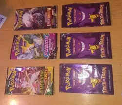 Pokemon booster packs,sleeved packs,blister packs, Holloween booster packs,etc - Image 2
