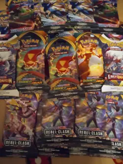Pokemon booster packs,sleeved packs,blister packs, Holloween booster packs,etc - Image 5