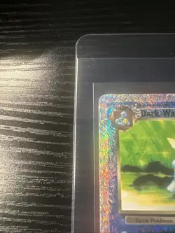 Dark Wartortle 39/110 Reverse Holo Rare Legendary WOTC Vintage Pokemon - Image 3