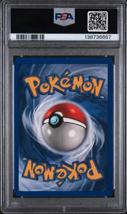 1999 POKEMON BASE SET UNLIMITED #12 NINETALES HOLO PSA 8 - Image 2