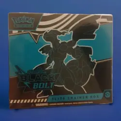 Pokemon TCG Scarlet And Violet Black Bolt Elite Trainer Box ETB SEALED - Image 1