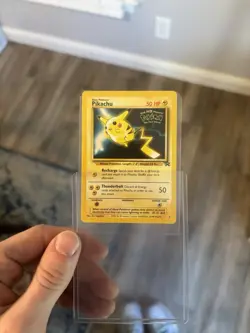 Pikachu WB First Pokemon Movie Promo Card 04/53 WOTC 1999 - Image 1