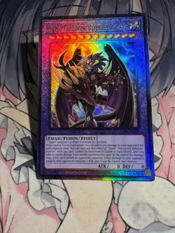 Yugioh Asian Eng PHNI-AE038 Yubel - The Loving Defender Forever Ultimate rare - Image 4