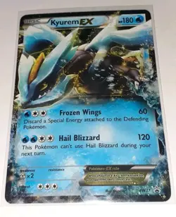 Pokemon TCG Kyurem EX BW37 Holo Rare Black Star Promo - Image 1