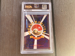 1998 Pokemon Japanese Gym Brock's Ninetales #038 Holo PSA 8 - Image 2