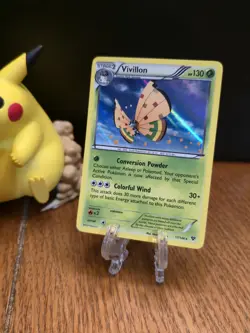 Pokemon TCG Vivillon High Plains Orange #17/146 Holo Rare XY Base Set LP 2014 - Image 1