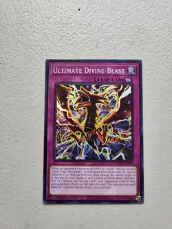 Yu-Gi-Oh Card: Ultimate Divine-Beast EGS1-EN004 Super Rare 1st Edition LP - Image 1