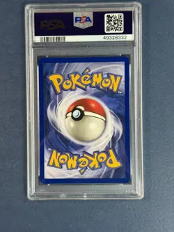 Pokemon Ninetales Base Set Unlimited Holo Rare #12/102 PSA 8 - Image 2