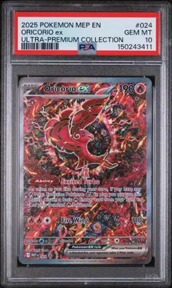 PSA 10 Pokemon TCG Oricorio EX 24 UPC Promo - Image 1