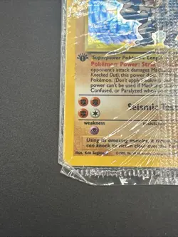 Machamp Pokemon Base Set Holo 1st Edition Sealed - Image 5