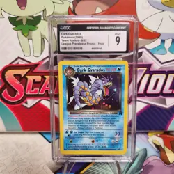 CGC 9 Dark Gyarados 8/82 Prerelease Holo - Team Rocket - Pokemon TCG -SHIPS FAST - Image 1