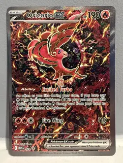 Pokemon TCG Oricorio EX 024 Mega Evolution Black Star Promo 🔥 - Image 1
