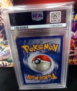 1999 Pokemon Jungle Scyther Holo #10 PSA 8 NM-MT - Image 3