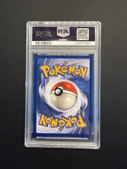1999 POKEMON FOSSIL CORRECTED FOIL #15 ZAPDOS-HOLO PSA 8 - Image 2