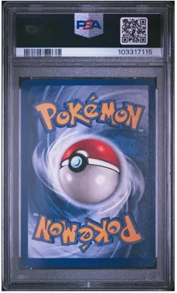 1999 Pokemon Fossil - Hitmonlee 7/62 - Holo - PSA 8 - Image 2