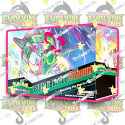 Pokemon TCG 151 EVOLVING SKIES BUILD BATTLE STADIUM KIT ETB UPC DISPLAY - Image 2