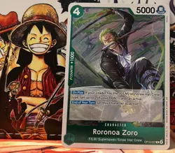 One Piece TCG OP13-037 (ENG) / Roronoa Zoro / Carrying on his Will - Image 1