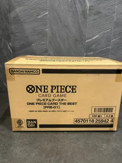 One Piece Card Premium THE BEST PRB-01 Japanese SEALED Case(10 Boxes) Unopened - Image 1