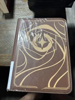Disney Lorcana TCG Card Binder Brown - Image 1