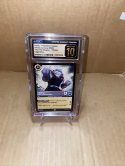 CGC Pristine 10 Disney Lorcana Gantu Federation Captain Legendary 178/204 - Image 1