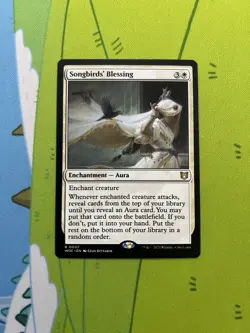 Songbirds’ Blessing MTG Wilds Of Eldraine TCG Magic The Gathering 2023 Card - Image 1