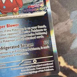 Pokemon TCG Iron Bundle SVP 058 Promo Paradox Rift Stamped Promo Card Holo - Image 4