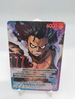 One Piece Card Game CCG TCG Monkey.D.Luffy OP11-040 Leader Alt Art - Image 1