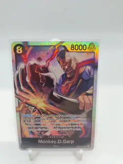 Monkey D Garp OP11-095 One Piece Card - OP11 A Fist of Divine Speed SR NM/M - Image 1