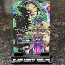 SS Broly Devil of Destruction BT22-055 Foil Dragon Ball Super Card Game | NM - Image 1