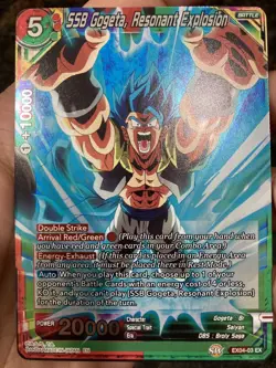 SSB Gogeta Resonant Explosion EX04-03 Foil Dragon Ball Super Card Game | NM - Image 1