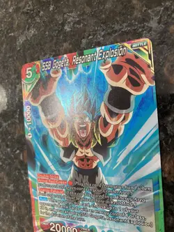 SSB Gogeta Resonant Explosion EX04-03 Foil Dragon Ball Super Card Game | NM - Image 5