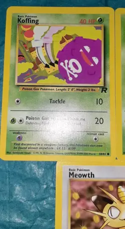 Pokemon TCG Vintage Lot Of 3 Cards Team Rocket Special WOTC MP-HP - Image 2