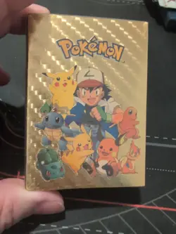 Pokemon Rare Gold Foil Card Box Set 55 Cards. (SEALED) - Image 1