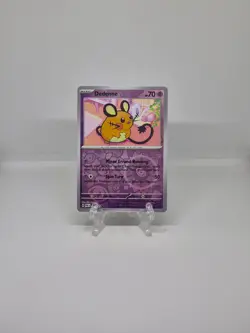 036/091 DEDENNE | COMMON REVERSE HOLO | PALDEAN FATES POKEMON CARD - Image 1