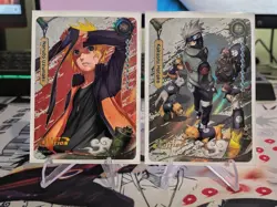 Kakashi And Naruto Promo Cards Naruto Kayou English Series 2 - Image 1