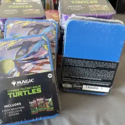 Magic: The Gathering Teenage Mutant Ninja Turtles Leonardo Tin Boosters - Image 2