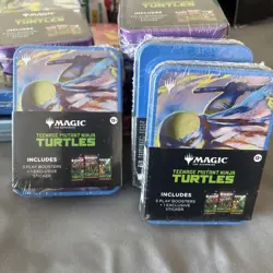 Magic: The Gathering Teenage Mutant Ninja Turtles Leonardo Tin Boosters - Image 3