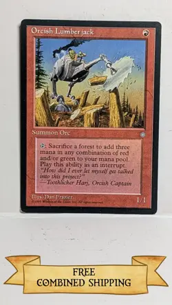 4x Orcish Lumberjack Ice Age Regular - Image 2