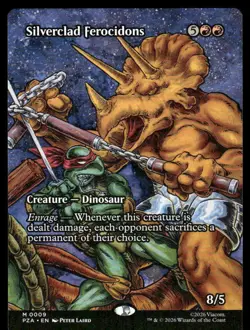 Silverclad Ferocidons (Borderless) Normal M Teenage Mutant Ninja Turtles Source - Image 1