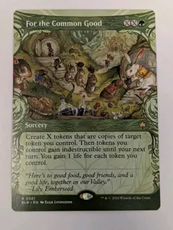For the Common Good (Showcase) Bloomburrow - MTG RARE - Image 1