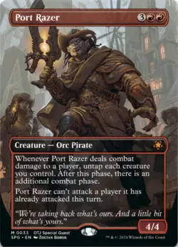 MTG Port Razer (Borderless) Normal NM Special Guests Magic 33 - Image 1