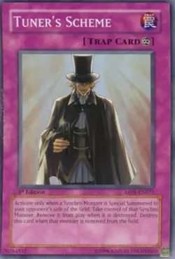 Yugioh! LP Tuner's Scheme - ABPF-EN077 - Super Rare - 1st Edition Lightly Played - Image 1