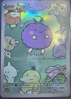 After Skool Hobby Pokemon S2 Genetic Mystery 22 Venonat Ditto Card NM-Mint - Image 1