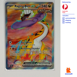 Raging Bolt 196/162 UR | Temporal Forces | Near Mint+ | Pokemon TCG - Image 1