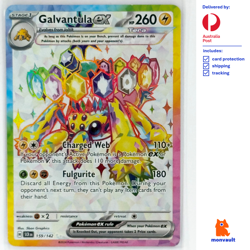 Galvantula ex 159/142 | Ultra Rare | Stellar Crown | NM+ | Pokemon TCG - Image 1