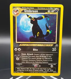 Umbreon Pokemon Neo Discovery Holo 13/75 Near Mint NM - Image 1