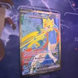 Pokemon TCG Hop's Zacian Ex 176/159 Ultra Rare SV09: Journey Together - Image 3