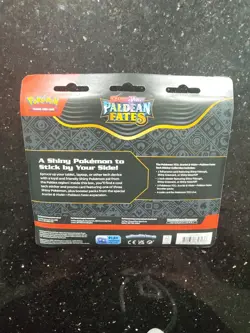 Pokemon TCG Paldean Fates Tech Sticker Collection - Fidough NEW SEALED - Image 2